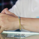 Lắc tay Tennis Blue Yellow Xanh Vàng Tươi Mát Mùa Hè 2025